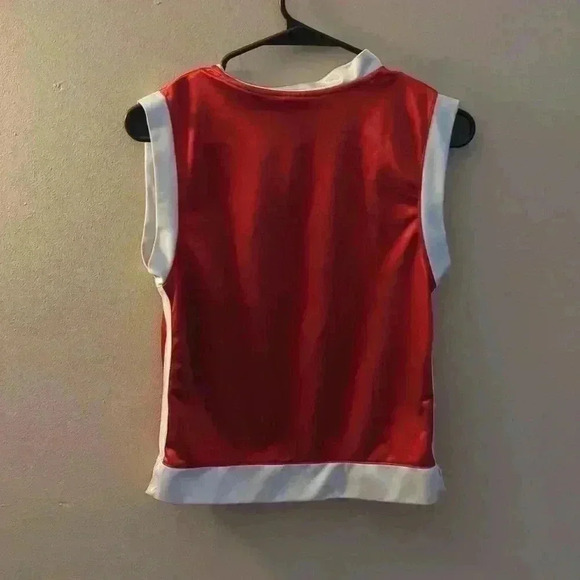 Jordan brand kids jersey, size 7, red and white - Picture 5 of 5